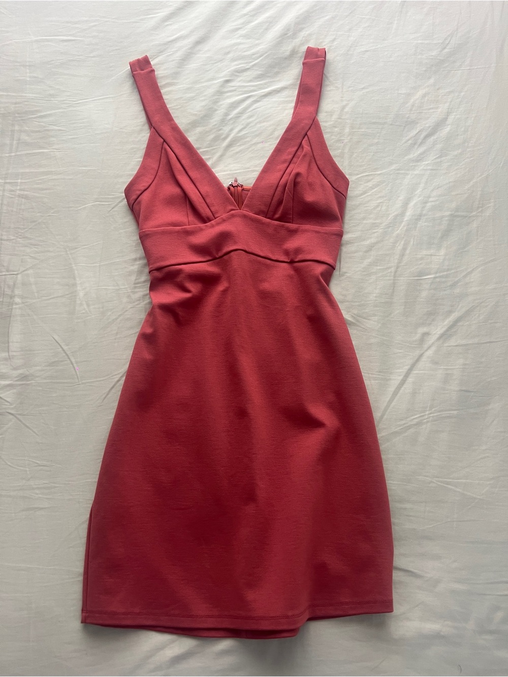 NEW Urban Outfitters V-Neck Rose Pink Dress